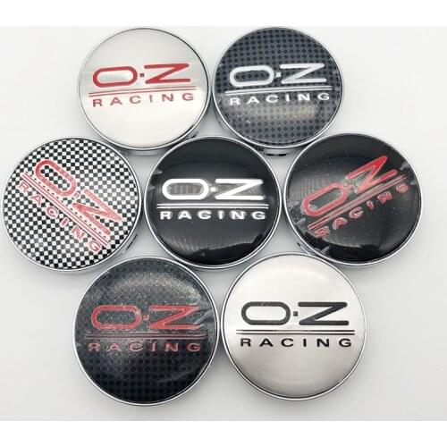 20Pcs/Lot 60MM OZ Racing Car Wheel Center Hub Caps Car Emblem Badge Logo Wheel Center Cap Label Car Decal Styling Accessories