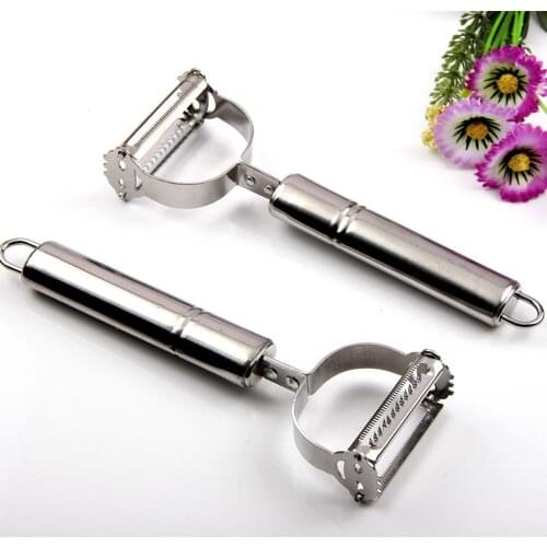 Stainless Steel Multi-function Vegetable Peeler and Julienne Cutter Julienne Peeler Potato Carrot Grater Kitchen Tool