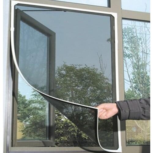 2020 New Window Anti Mosquito Net For Kitchen Window Indoor Insect Fly Screen Curtain Mesh Bug Mosquito Netting Door