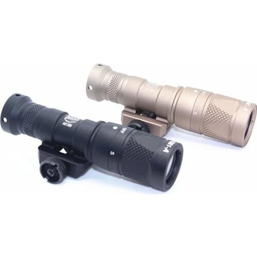 M300V Tactical Flashlight Gun Weapon Light With Constant Strobe momentary Output For 20mm Picatinny Rail Free Shipping