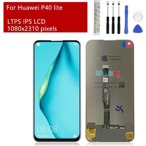 For Huawei P40 lite LCD display Touch Screen Digitizer assembly For Huawei P40 lite LCD replacement repair parts 6.4"