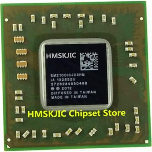 100% test very good product EM2100ICJ23HM E1-Series E1-2100, 1 GHz, dual-core reball BGA chipset