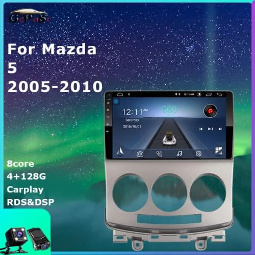 Car Radio Video Player For Mazda 5 2 CR 2005 - 2010 Android 10 Navigation gps dvd accessories