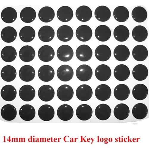 Free shipping 100pcs Epoxy Resin crystal material car key Emblem badge, KD Remote Car key Epoxy logo