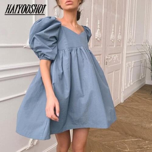 Голубые летние платья CINESSD China At AliExpress