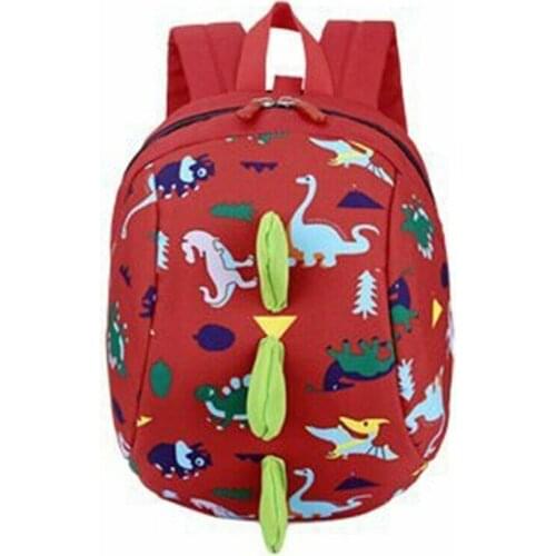 Baby Kids Accessories Infant Baby Anti-Lost Cartoon Dinosaur Backpack Safety Walking Harness Leash