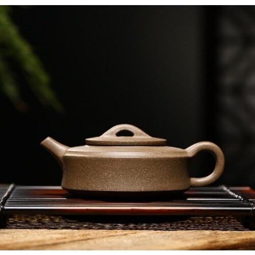Pot Famous Artist Tan Qingquan Handmade Excellent Goods Shede Zhou Pan Purple Sand Teapot Travel Teaware Custom Gift