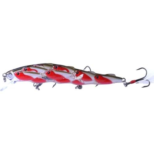 Artificial Minnow Fishing Lures Baits 11.5cm 15.7g Hard Bait SwimBait Fishing Lure Shoal Of Fish Minnow
