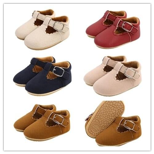 Citgeett Infant Girl Leather Shoes Walking Anti-Slip Hollow-out Ruffle Hem Birthday Gift Sneaker