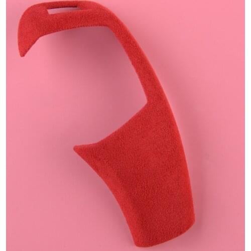 Red Car Gear Shift Knob Cover Trim Sticker Protector Fit For BMW X5 X6 5 Series E60 E70 E71 2008 2009 2010 2011 2012 2013 LHD
