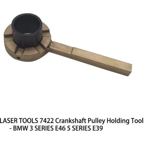 Laser Tools 7422 Crankshaft Pulley Holding Tool for Bmw 3 Series E46 5 Series E39 M47