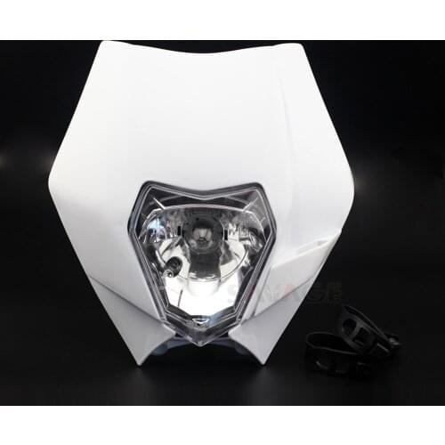 Headlight Mask Headlamp Assembly For 200 XC-W 530 500 450 300 XC-W Motorcycle Accessories Front Headlights 12V/5W Motos