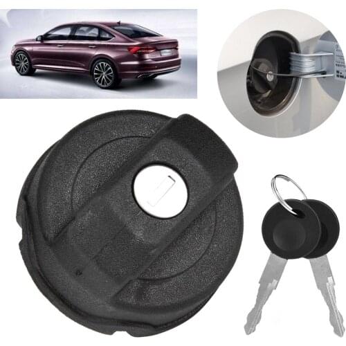 Fuel Petrol Locking Tank Filler Cap w/ 2 Keys Lockable for VW Beetle 1947-2003 191201551 oto aksesuar oil cover New
