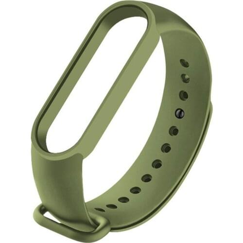 Fashion For Xiaomi Mi Band 5 Replacement Strap Sport Silicone Strap M5 Wristband Bracelet Two-Tone Replacement Strap 25 color