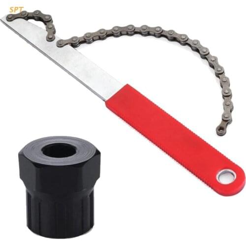 Bike Sprocket Remover Cassette Removal Tool Kit Crank Extractor Cassette Whip XX