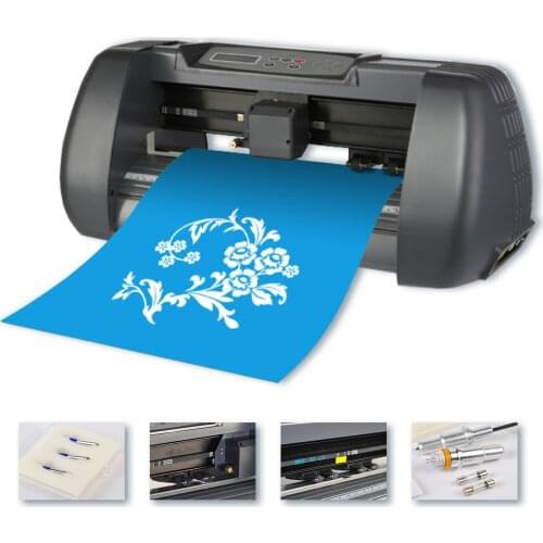 14" Vinyl Cutting Plotter 375mm Sign Maker Design Wide Format Craft Cut USB Port Plotter With Software
