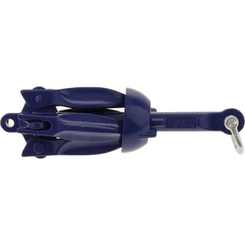 2PCs Anchor Folding - Aluminum Alloy Grapnel Anchor System Marin Boat Yacht Raft