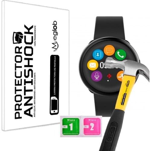 Screen protector Anti-Shock Anti-scratch Anti-Shatter compatible with MyKronoz ZeRound 2