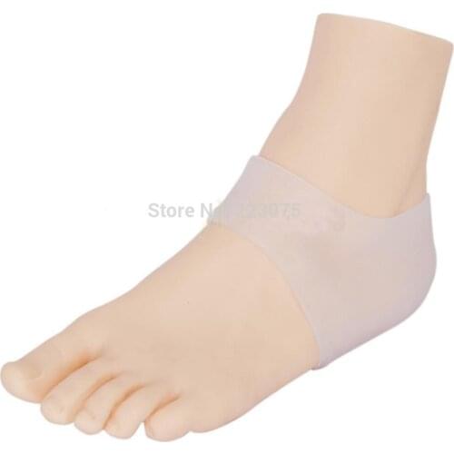 20pc Footful Gel Heel Dry Hard Cracked Skin Moisturising Protector Open Toe Socks 10pairs/lot