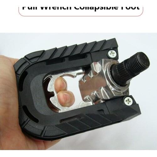 Aluminum Alloy Bicycle Pedals Mountain Bike Bicycle Folding Pedals Are Light And Durable Bicycle Parts Cycling Bicycle Pedal