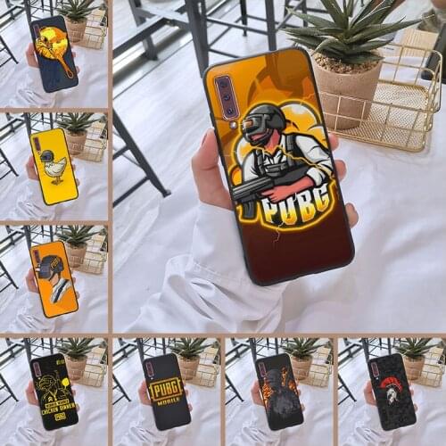 PUBG Game Back Cover For Samsung Galaxy A3 A5 A7 2016 2017 Soft Phone Case Silicone For Samsung Galaxy A6 A8 Plus 2018 A5 A7