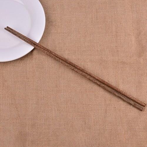 Super Long 42cm Wooden Chopsticks Noodles Deep Fried Hot Pot Chinese Style Food Sticks Kitchen Tools Healthy No Paint Surface