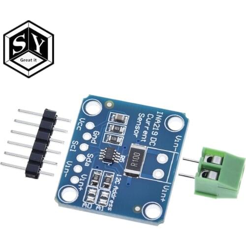 GREAT IT INA219 I2C Zero Drift Bi-directional Current Power Supply Sensor Breakout Monitoring Module