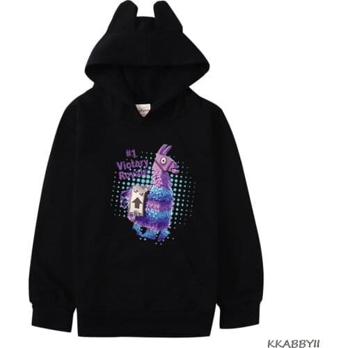 Fortnites Clothes Cotton Girls Coats Jackets Long Sleeve Children Hooded Sweatshirt Hoodies Toddler Baby Coat for Kids