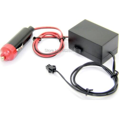 12v Inverter with Cigarette Plug for 10 - 15 meter long el wires