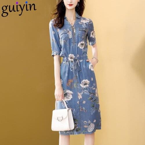 JWYLQ Fashionable Shirt Dresses