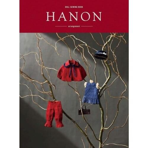 HANON Arrangement Doll Sewing Book 1/6 Blythe Dresses and Blouses Outfit Costume Design Book