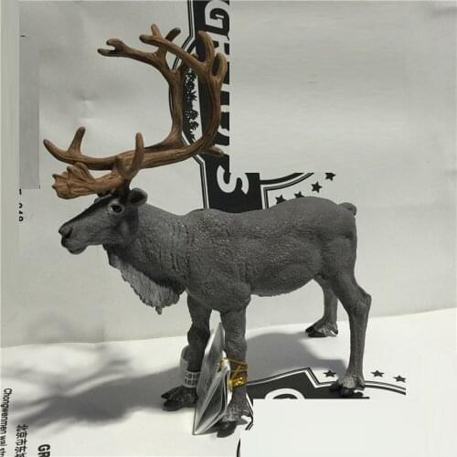 1/12 Soldier scene accessories simulation animal model reindeer model soldier and elk
