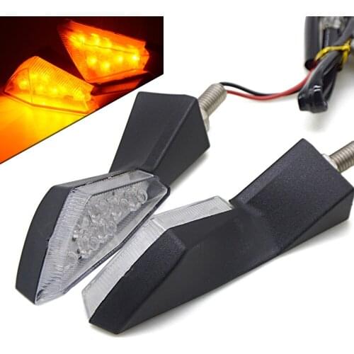 Motorcycle turn signals modified led blinkers turning signals light Super bright waterproof LED Steering light moto stop llights