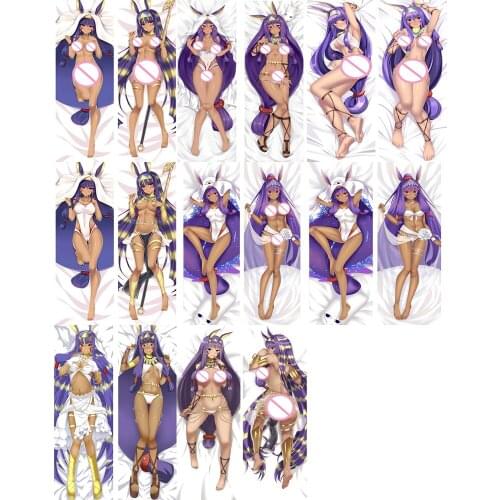 2017-September update Japan Anime Fate/Grand Order FGO Caster Nitocris Dakimakura pillow cover case hugging Body pillowcase
