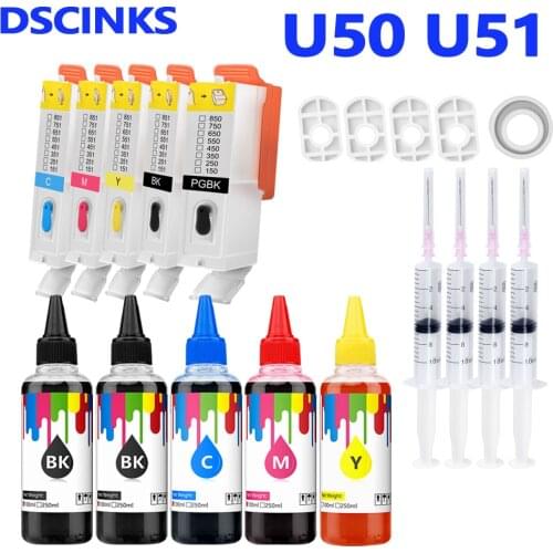 PGI-450 CLI-451 Refill Ink Cartridge for Canon PIXMA IP7240 MG5440 MG5540 MG6440 MG6640 MG5640 MX924 MX724 IX6840 Prin PGI-450