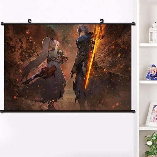 Japan Anime Game Tales of Arise Wall Scroll Poster Manga Wall Hanging Poster Home Decoration Art 40*60cm