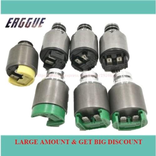 Genuine Used 5HP19 trans solenoid set case For BMW For AUDI For Prosche Transmission Solenoids Kit 7PCS SET