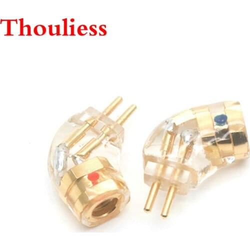 Thouliess pair Short steps 0.78MM Male to MMCX Female Converter Adapte for yinyoo st7/thieAudio legacy 3/hidizs/hibyr Headphones