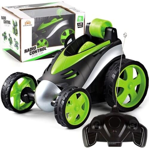 Stunt RC Car Drift Tumbling Dump Truck Remote Control Toys For Children Electric Cool Wireless RC Cars Boy Birthday Gifts