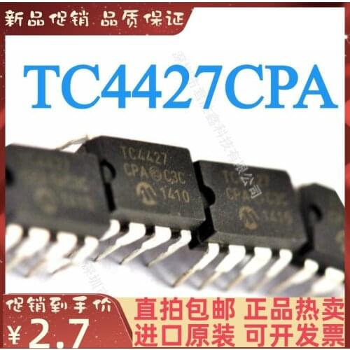 2-10PCS/lot TC4427 TC4427CPA DIP-8 New original IC