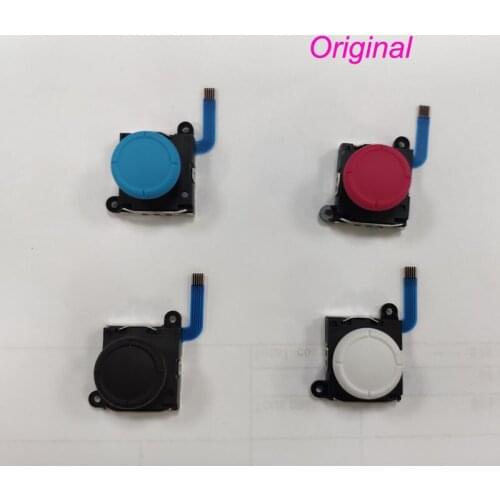 10pcsOriginal New 3D Button Analog Sticks Controller Thumb stick Replacement Parts for Nintend NS Switch Joy con and Switch lite