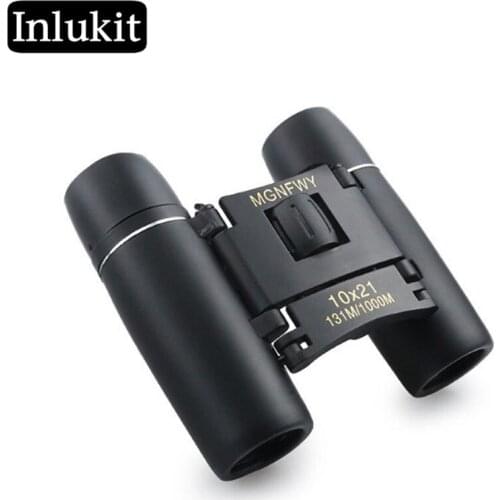 10X21 Folding up Telescope BAK7 Prism 10X outdoor sports Binoculars TQ00113
