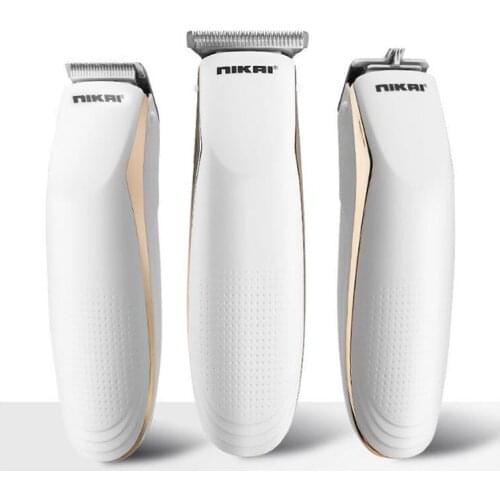 Cordless hair trimmer 3 in 1 rechargeable hair clipper haircut machine beard trimmer hair cutter oil head white engraving