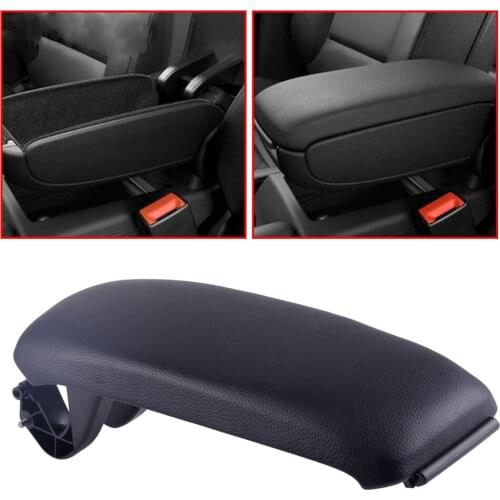 CITALL PU Car Center Console Armrest Lid Cover Cap Clip Fit for Audi A3 8P 2003 2004 2005 2006 2007 2008 2009 2010 2011 2012