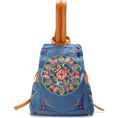 Cosimo Perla Womens Vintage Backpacks
