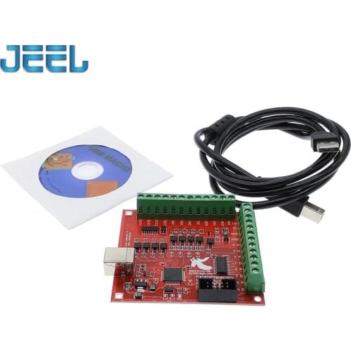 Breakout Board Interface Driver CNC USB MACH3 100Khz 4 Axis Interface Driver Motion Controller Driver Board