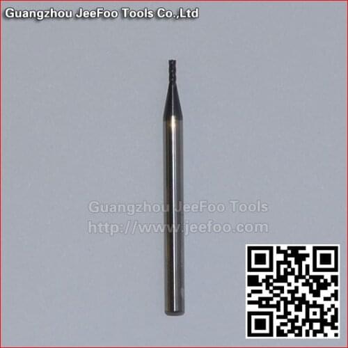 MA-4F-1.5 * 4 * 50L Two-edged four-blade tungsten steel milling cutter for Glasses lens/ solid carbide LCD LENS engraving bits