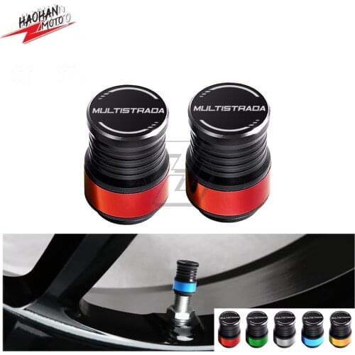 For Ducati Multistrada 950 1200 1260 V4 Motorcycle Accessories Wheel Tire Valve Caps Covers