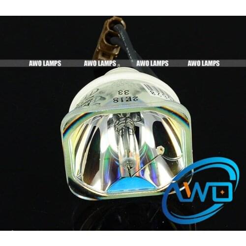 AWO CP-RX79 CP-RX82 CP-RX93 ED-X26 Compatible Projector Bulb for HITACHI DT01151 with SHP Burner and Quality Reflector