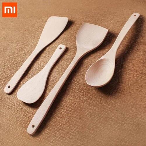 4PCS/lot XIAOMI ecological chain Spatula / Spoon Smart Home Utensils Wok helpful Shovels Cooking Mixing Tool xiaomi smart home